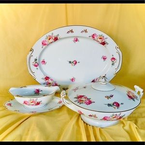 3 Piece Porcelain Serving Set